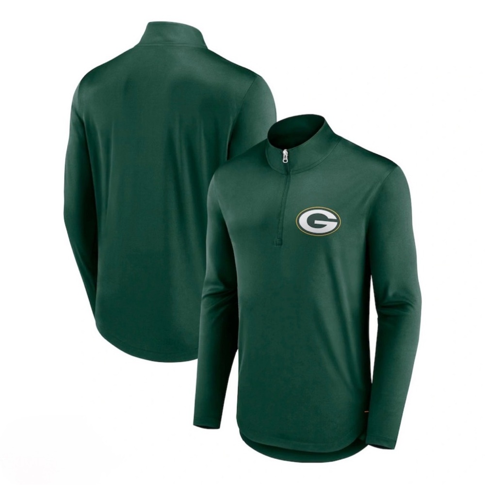 Green Bay Packers Men's Quarter-Zip Pullover | Size: XL | Brand New With Tags